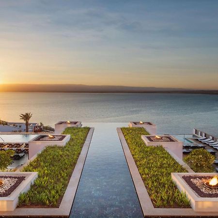 힐튼 데드 시 리조트&스파 Sweimeh 외부 사진 View of the Dead Sea from the Kempinski Hotel